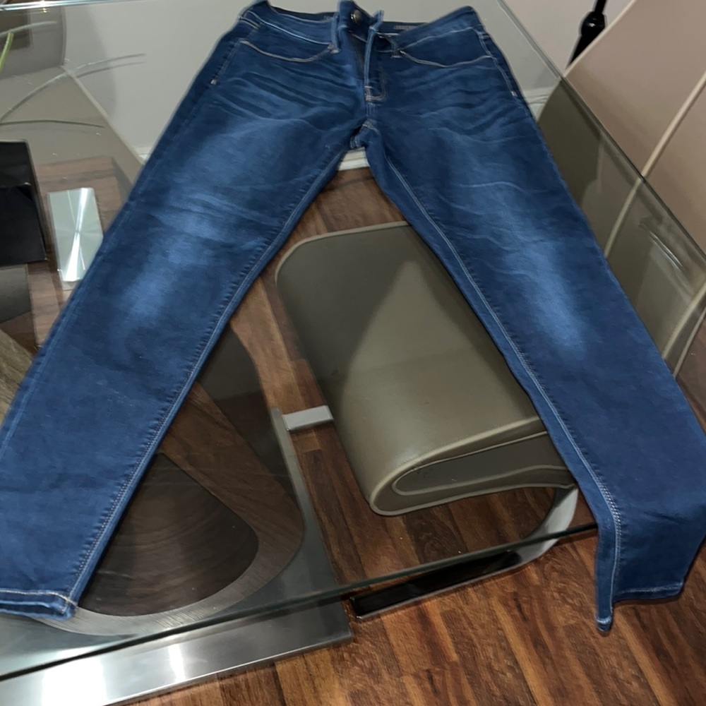 Womens blue jeans